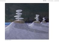 'Snow Cairns' - Entry to the Chicago Biennial Lakefront Kiosk Competition