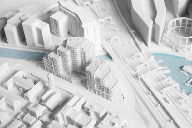 KSR Architects | Camley Street | 3D Model