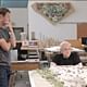 Gehry working on the Facebook HQ design with Mark Zuckerberg