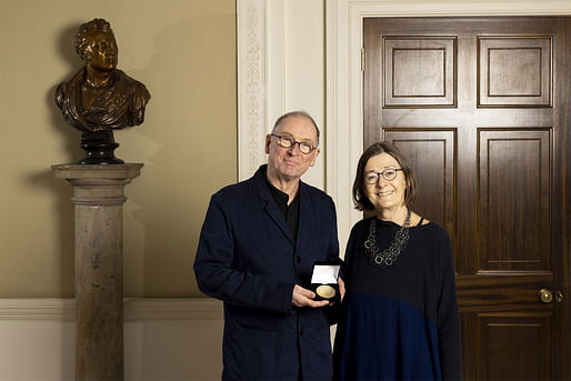 Sheila O'Donnell + John Tuomey. Photo: Conor Healy, courtesy RIAI