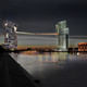 The gate project has a pedestrian bridge 65 meters above the water for cruise ship clearance (rendering via Steven Holl Architects).