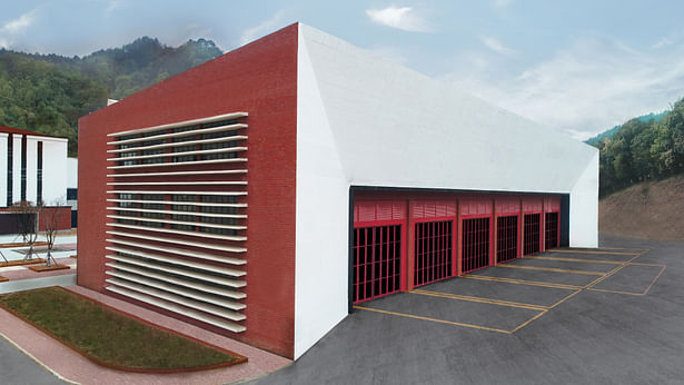 Fire Station Credits: West-line Studio