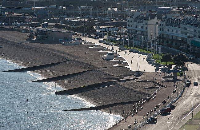 South/South East Winner 2011: Dover Esplanade; Architect: Tonkin Liu; Client: Kent County Council; Sea Change/DCMS/CABE; Dover Harbour Board; Dover District Council (Photo: Robbie Polley)