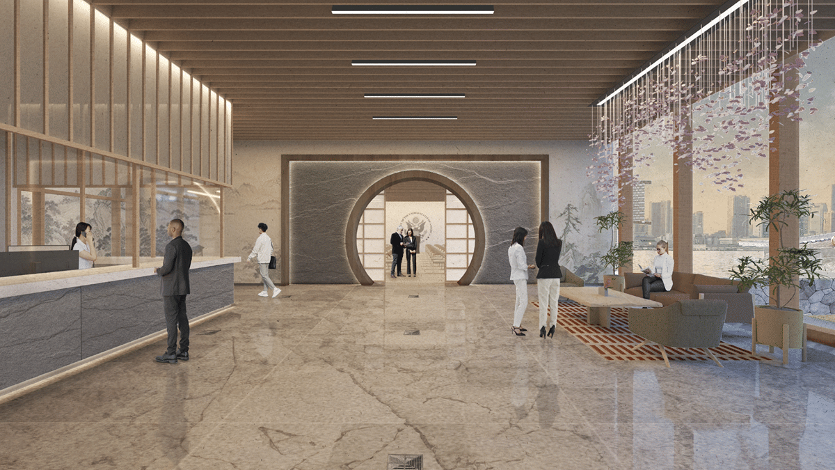 United States Embassy in Japan | David Tauser | Archinect