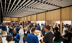 Foster + Partners' newest Apple Store opens at Battersea Power Station in London