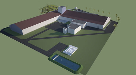 concept design images for a processing plant