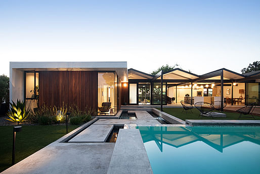 Henbest House by ras-a studio, located in Rancho Palos Verdes, CA. Image: Chang Kyun Kim. 