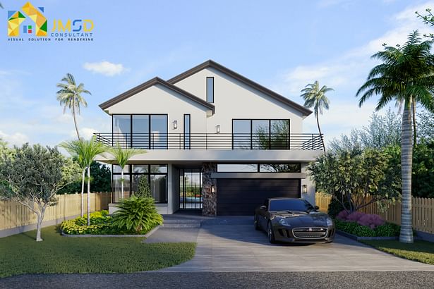 Architectural 3D Exterior Rendering Services