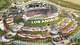 Artist's rendering of the planned Inglewood stadium. Credit: Hammes Company Sports Development