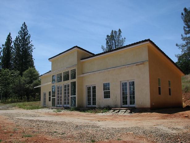 Winghouse, East facade facing Sierra Nevada