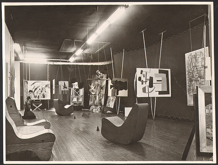 Peggy Guggenheim's 'Art of This Century,' insight into the 'Abstract Gallery,' New York 1942