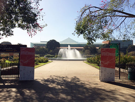 Conference entrance. Photo by Anthony Morey.