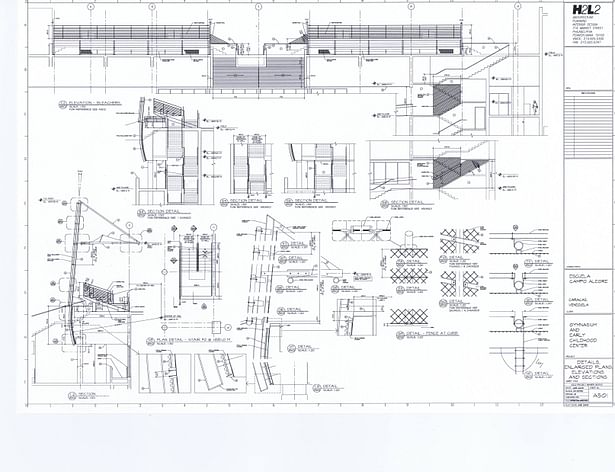 Details, Enlarged Plans, Elevations and Sections