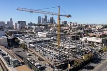 LEVER Architecture's 843 N Spring Street is set to be one of the largest Cross-Laminated Timber buildings in Los Angeles
