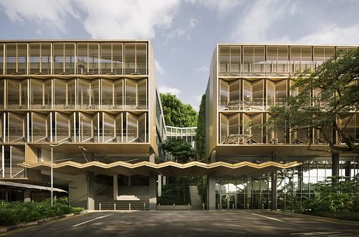National University of Singapore (NUS) Buildings. Image courtesy Courtesy of NUS College of Design and Engineering. Photography by Finbarr Fallon