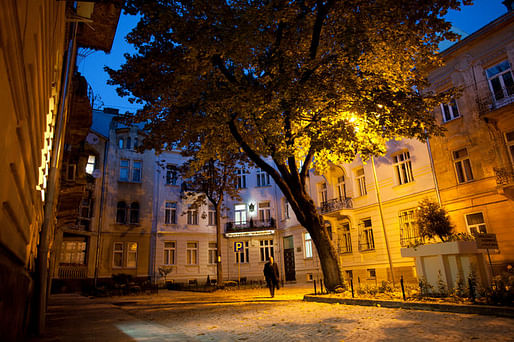 Akademika Bohomoltsia Street a 10-minute walk from Rynok Square (Joseph Sywenkyj for The New York Times)