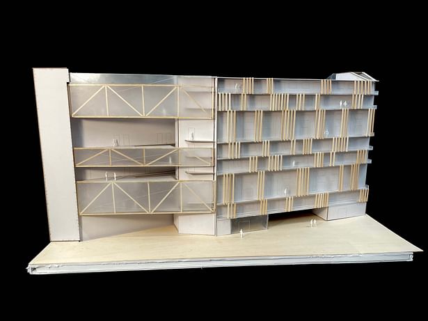 Detail Model Front Facade