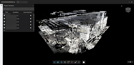 Point Clouds in Recap on BIM360 are incredible