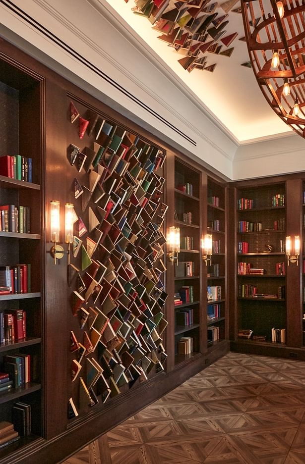 The library is a whimsical space. (courtesy: The Dagny Boston)
