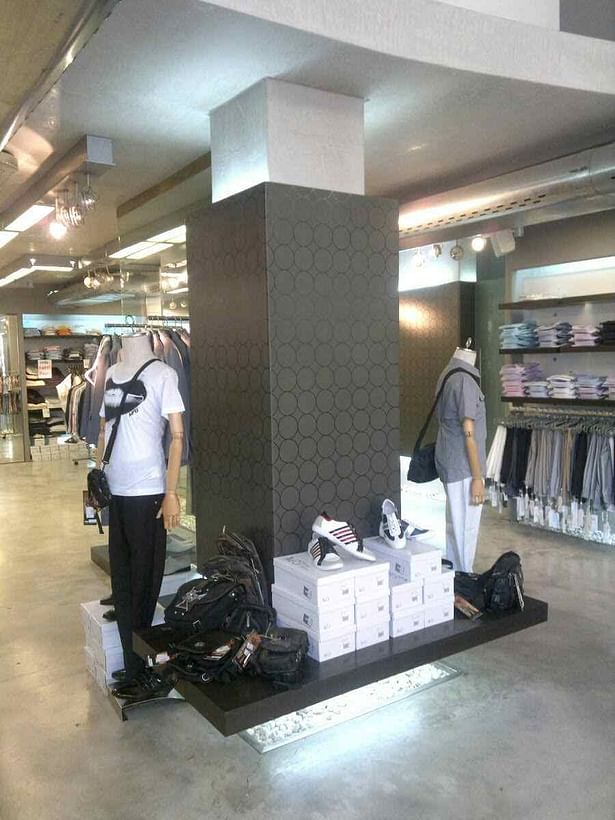 Desing & construction Millennium Fashion Group store : Volos- Greece by http://www.facebook.com/WORKS.C.D