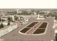 3D Model of the city of 19th, 17 and 13 centuries