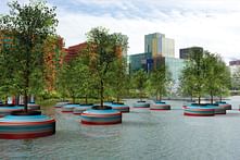 A Bobbing Forest will soon float in Rotterdam's harbor basin