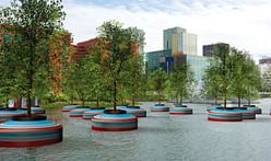 A Bobbing Forest will soon float in Rotterdam's harbor basin