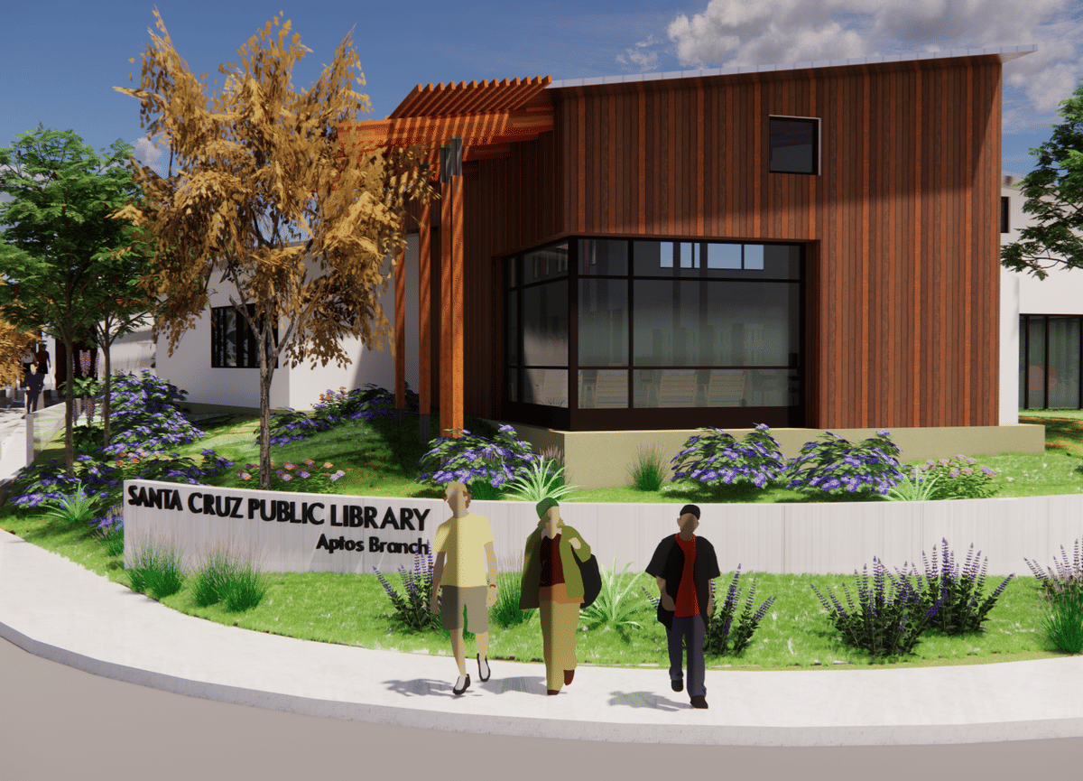 New Santa Cruz Public Libraries Aptos Branch Library Breaks Ground