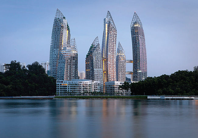 Studio Daniel Libeskind, DCA Architects PTE Ltd, with Reflections at Keppel Bay, Singapore