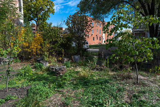 Vacant lot in Chicago. Image © Chicago Architecture Biennial / Nathan Keay, 2020