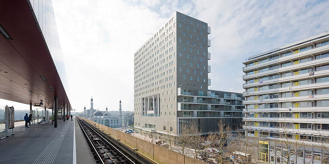 Just completed: De Kameleon housing block in Amsterdam, the Netherlands by NL Architects (Photo: Marcel van der Burg)