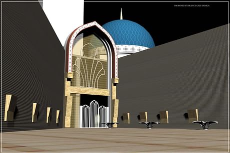 Masjid Entrance Gate Concept