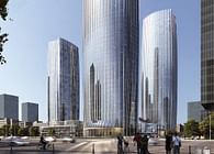 Aedas-Designed Double Twin Towers Complex Setting Itself to be The Future Landmark