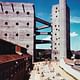 Lina Bo Bardi's 'SESC Pompéia' deck, date unknown. Photographer unknown. Courtesy of the Instituto Lina Bo e P.M. Bardi