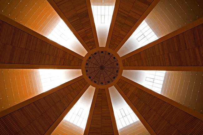 Church Santo Volto in Turin, Italy. Image © Mario Botta Architetti