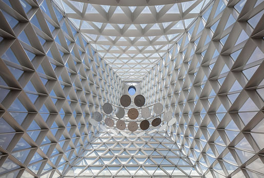 USAFA Center for Character and Leadership Development in Colorado Springs, Colorado. Architect: SOM. Photo © Magda Biernat, courtesy of SOM.