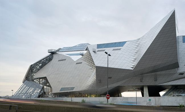 Coop Himmelb(l)au's newly inaugurated Musée des Confluences in Lyon. Photo: Duccio Malagamba, via coop-himmelblau.at