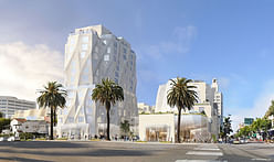 Frank Gehry presents reworked and shortened Santa Monica hotel tower
