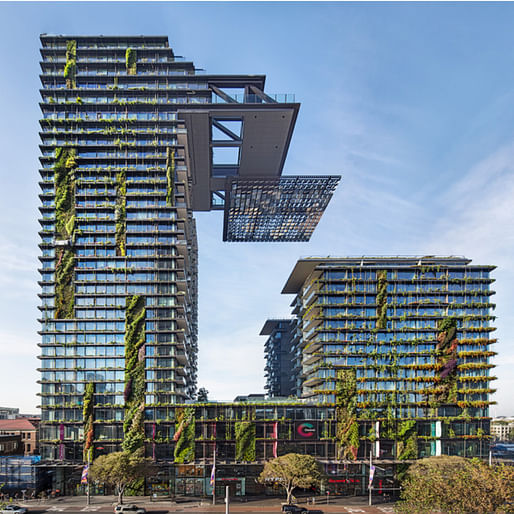 One Central Park in Sydney. Image: Simon Wood