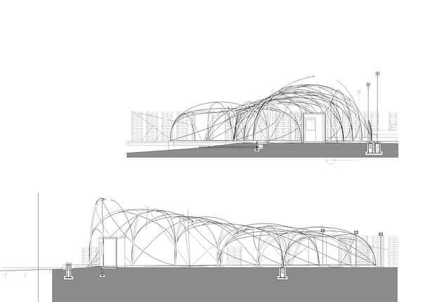 Butterfly Pavilion Drawings