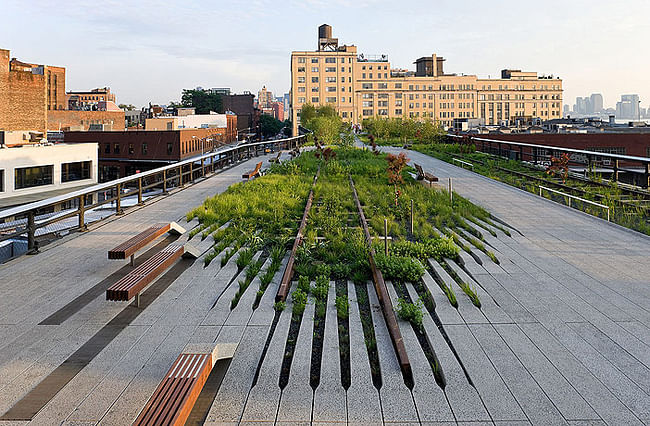 The High Line in New York, New York, by James Corner Field Operations. Image courtesy of the MCHAP.