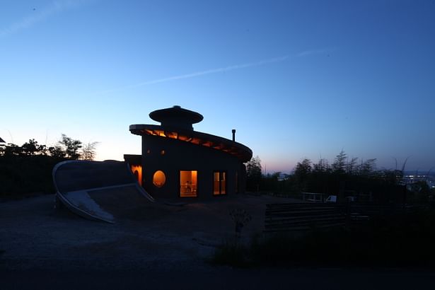 Night view of House's Exterior