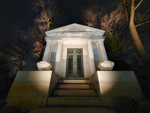 The Lighting Practice Illuminates Historic Laurel Hill Cemetery