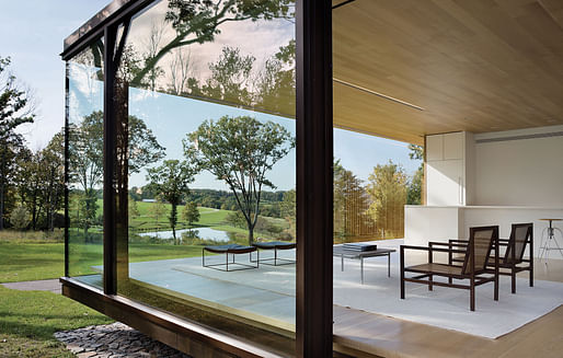 LM Guest House in Dutchess County, NY by Desai Chia Architecture; Photo: Paul Warchol