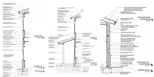 Wall Sections