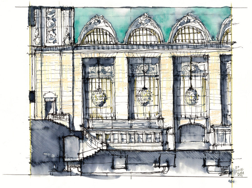 Winners of Grand Central Terminal Drawing Competition
