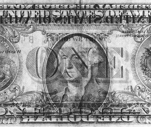 Image: 'Dollar Bill', 1987–1987 , Robert Mapplethorpe.