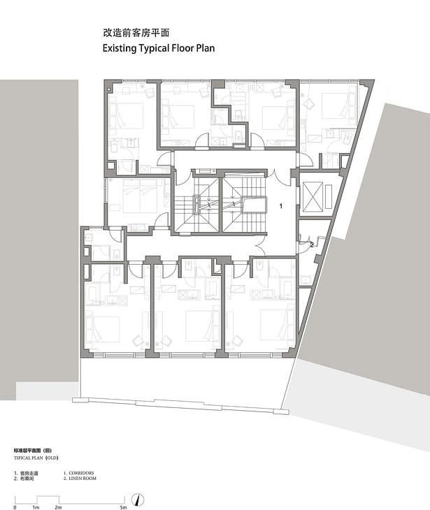 DRAWING_existing typical floor plan © XING DESIGN