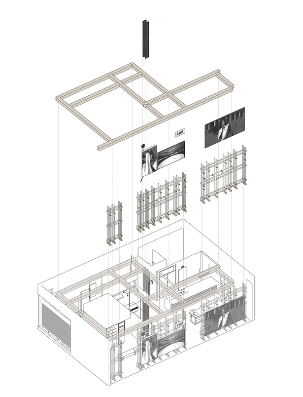 Axonometric diagram ©Sò Studio