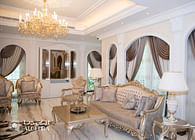 Classic style villa design in Dubai